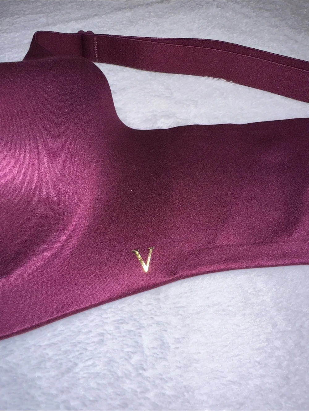Victoria's Secret Wireless Bra in Deep Burgundy